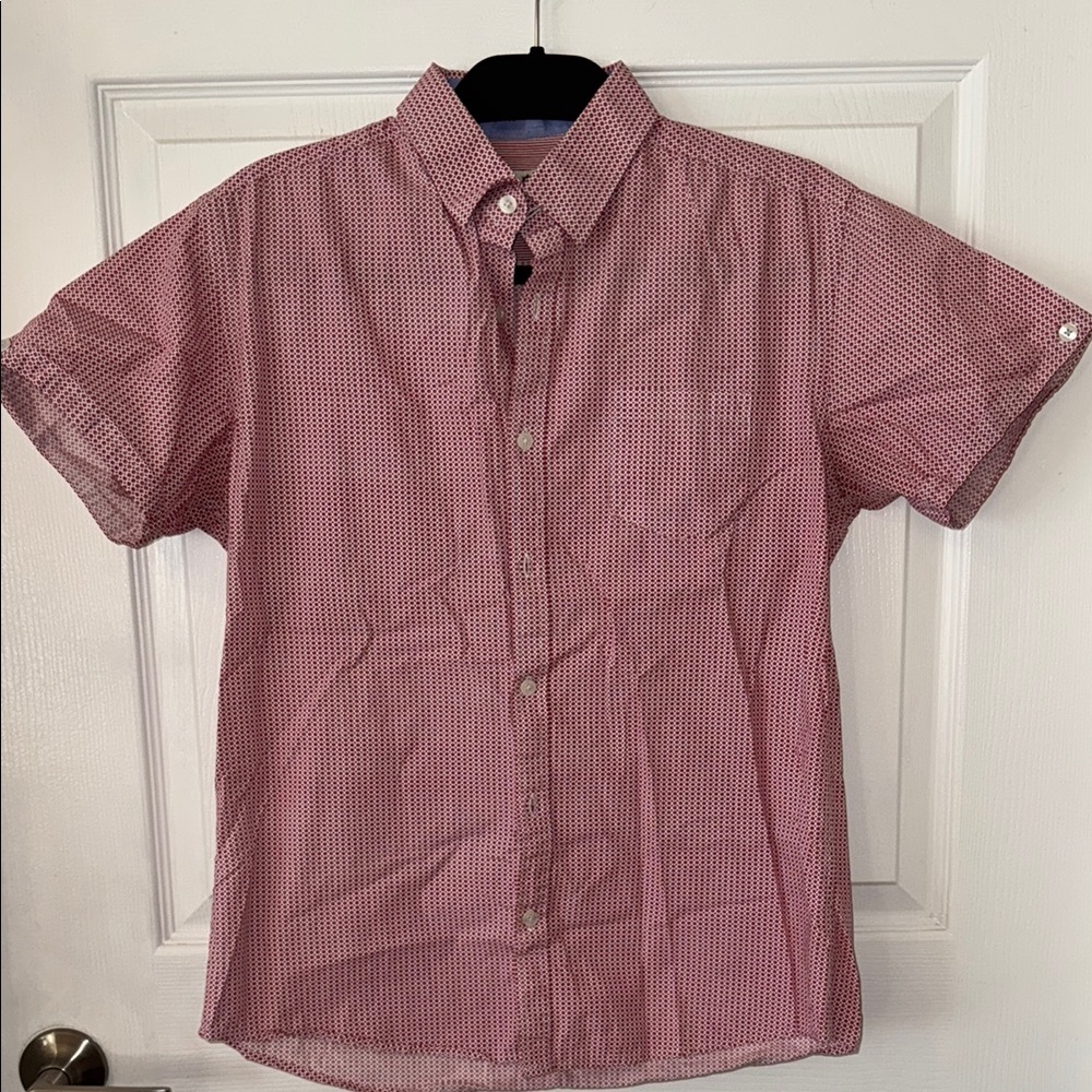 Men's Red Checkered Shirt
